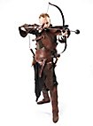 Armure en cuir complète - Ranger (marron)